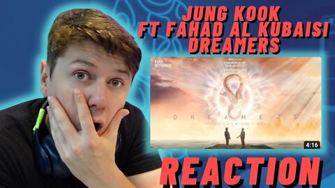정국 Jung Kook (of BTS) featuring Fahad Al Kubaisi - Dreamers | FIFA World Cup 2022 ST ((REACTION!!))