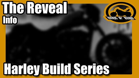 Harley Iron 883 Sportster "Build" Series - Important Information