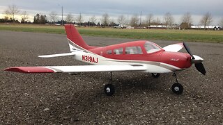 Parkzone Archer BNF RC Plane Fun Flight on a Blustery Day