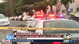 Man shot, killed on Grantville street