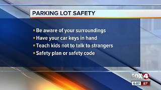 Collier Sheriff encourages safety in parking lots