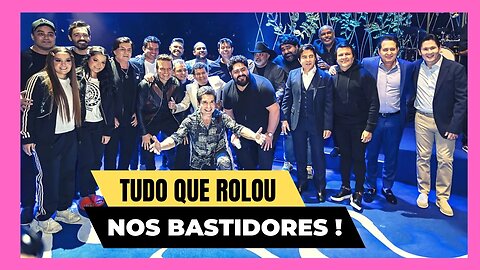 BASTIDORES! DANIEL CHORA AO FALAR EM JOÃO PAULO !GRAVAÇÃO EMOCIONA Á TODOS!