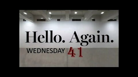 Hello Again Wednesday 41 Wrong Is Right