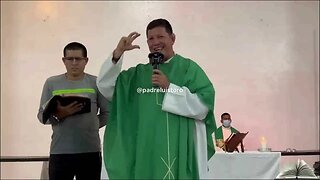 Esto nos espera si sufrimos por amor a Cristo!. Se lo pierden los protestantes!. Padre Luis Toro.