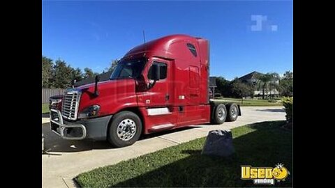 Well Maintained - 2018 Freightliner Cascadia 125 Sleeper Cab Semi Truck for Sale in Florida