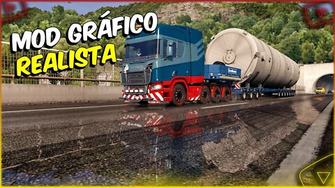 SAIU - MELHOR MOD GRÁFICO ETS2 REALISTIC BRUTAL EURO TRUCK SIMULATOR 2 1.46 / 1.45