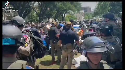 Arrests continue unabated at University of Texas at Austin.