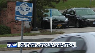 Spike in crime on Buffalo State campus leads to some worry