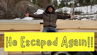 He Escaped Again!
