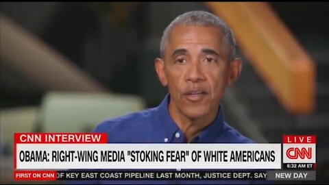 Obama: Right Wing Media Is Stoking Fear Of Whites With CRT Opposition
