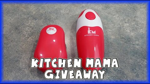 *GIVEAWAY* Kitchen Mama Electric Automatic Can Opener 🎁