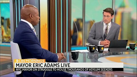 With Biden's Border Crisis In His City, NYC Dem Mayor Eric Adams Complains It's "Not Sustainable"