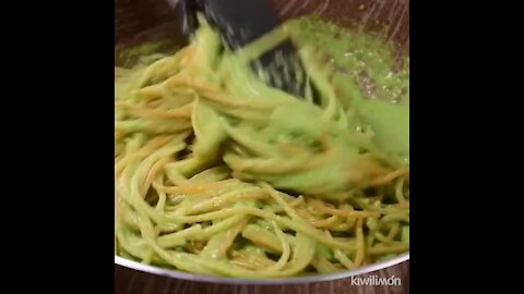 Green Spaghetti