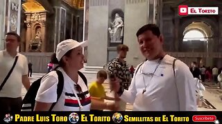 Aquí está la tumba de SAN PEDRO y la tiene la IGLESIA CATÓLICA - PADRE LUIS TORO desde ROMA.