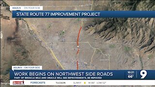 Road improvement project underway along stretch of Miracle Mile