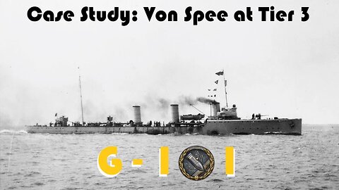 Case Study: Von Spee at Tier 3 in the G-101