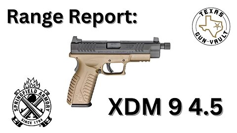 Range Report: Springfield Armory XMD 9 4.5