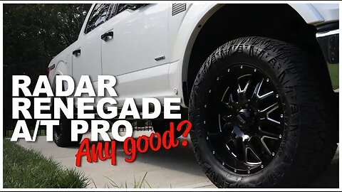 Radar Renegade AT Pro First Impression | Tire Review