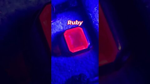 Expensive Jewelry Under The Black Light