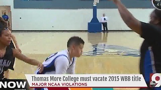 Thomas More College loses one of its women's basketball titles under NCAA penalties