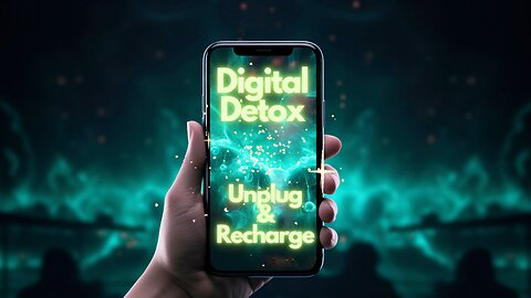 Digital Detox Unplug & Recharge #DigitalDetox
