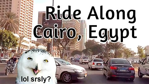 NOT ASMR Ride Along in Cairo, Egypt - Not Relaxing, Plenty of Talking! | Are You Serious??!!