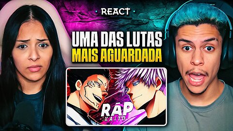 KAITO ft. M4RKIM & HENRIQUE MENDONÇA - Gojo vs Sukuna (Jujutsu Kaisen) | [React em Casal] 🔥