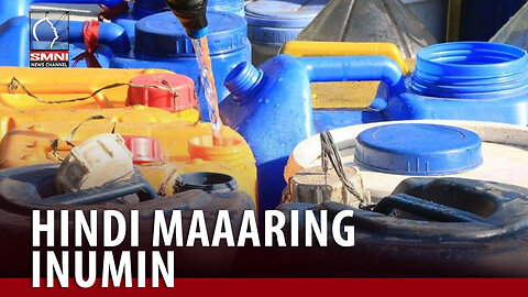 Suplay ng tubig ng Maynilad sa ilang customers, 'di pwedeng inumin