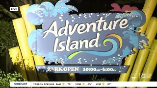 Busch Gardens, Adventure Island now open