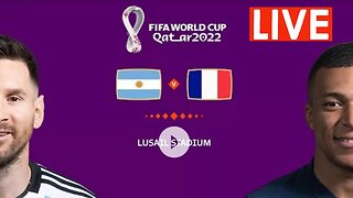 🔴ARGENTINA VS FRANCE | 🏆| FIFA World Cup Qatar 2022 | LIVE Watch Along & FIFA 23 Gameplay