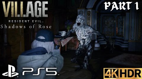 Resident Evil Village Shadows of Rose DLC Part 1 | PS5, PS4 | 4K HDR | Winters' Expansion
