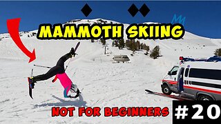 Skiing Gone Wild: What Happens When Amateurs Hit the Black Diamond on Mammoth Mountain!