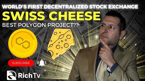 Swiss Cheese | The world's first ever decentralized stock exchange market | RICH TV LIVE PODCAST