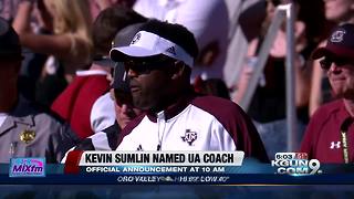Kevin Sumlin to be named the University of Arizona's head football coach