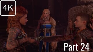 God of War Ragnarök Gameplay Walkthrough (GMGOW) (4K 60FPS) Part 24 - No Commentary