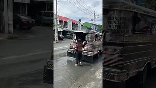 Jeepney Gets Passenger #shortvideo #subscribe #shortsvideo #shortsfeed #shorts #short #viral