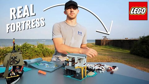 Building LEGO Eldorado Fortress In 2 Minutes!