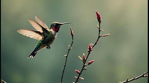 humming birds plus live nesting #2