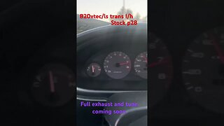 Test drive in b20vtec integra