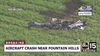 Reported aircraft down near Fountain Hills