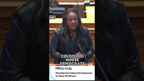 Democrats Reasons To Voted Against Making Indecent Exposure To Minors A Class 6 Felony