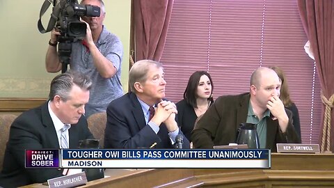 Tougher OWI bills pass Assembly committee unanimously