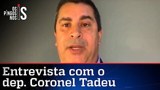 Coronel Tadeu faz grave denúncia sobre casos de Covid-19