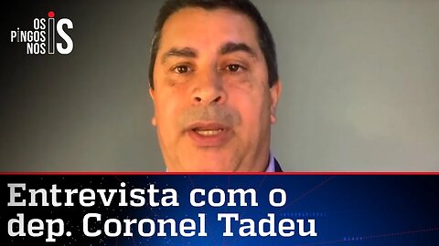 Coronel Tadeu faz grave denúncia sobre casos de Covid-19