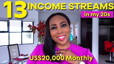 How I Built 13 Streams Of Income In My 20s And Earned US$20,000 Per Month