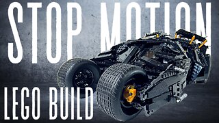 Batman Lego Tumbler Builds Itself - Lego Tumbler Timelapse