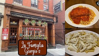 La Famiglia Giorgio's Restaurant ~ North End Boston, MA