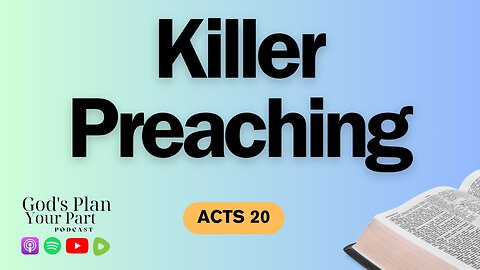 Acts 20 | Reviving Eutychus and Paul's Last Message to the Ephesians