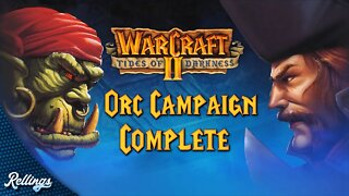 Warcraft 2: Tides of Darkness (PC) Orc Campaign (No Commentary)