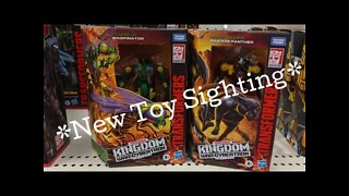 Kingdom Waspinator & Shadow Panther Transformers WFC Wave 4 Deluxe *Rodimusbill New Toy Sighting*